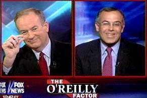 Bill O'Reilly kids David Brooks about the size of his role at the Times.